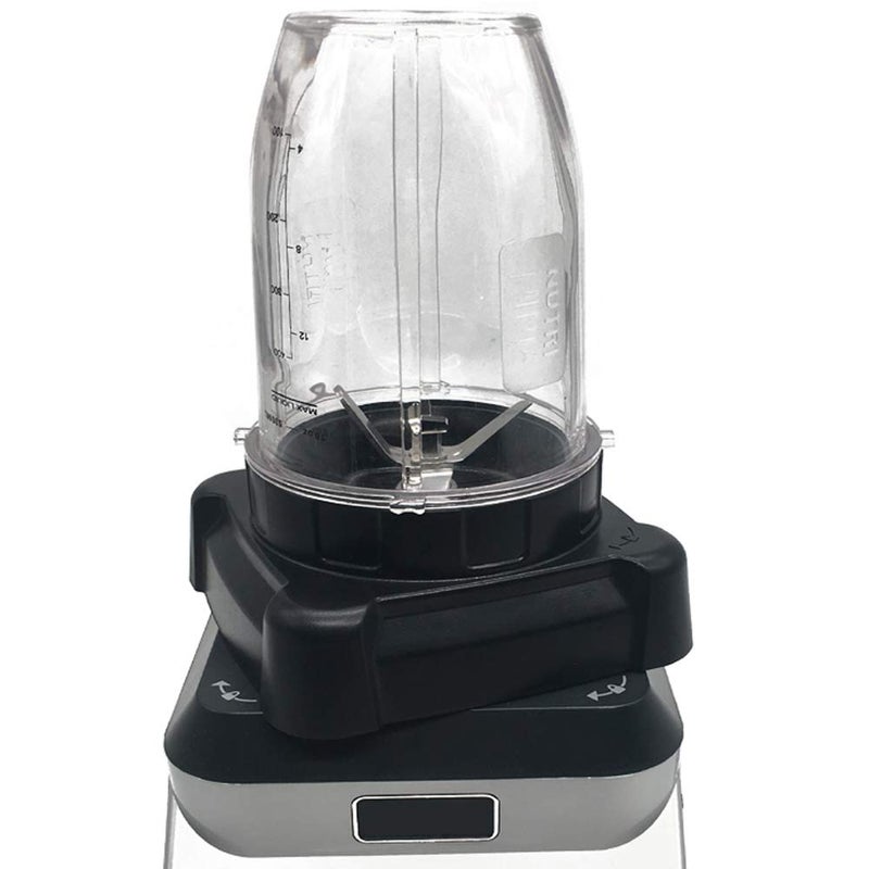 JOYSTAR Upgrade extractor blade with 32 oz cup and spout lid for Ninja Professional 72oz Countertop Blender BL660W/BL660W/BL660/BL740/BL770/BL771/BL773CO/780 (Large, Rubber) - Image 2